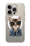 Case for iPhone 15 Pro Max 6.7-inch Compatible with MagSafe, Shockproof Phone Bumper Cover swag cat