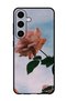 Protective Case Anti Scratch Shock Proof Bumper Cover For Samsung Galaxy S24 Plus Single Rose