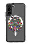Case for Samsung Galaxy S23 6.1-inch Compatible with MagSafe, Shockproof Bumper Case Secret Garden