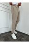 Cream Harvest Pleated Trousers - 3