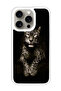 Protective Case Cover For APPLE IPHONE 15 Pro Leopard (White Bumper)