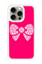 Protective Case Cover For APPLE IPHONE 15 Pro Max Hair Clip (White Bumper)