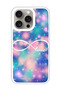 Protective Case Cover For APPLE IPHONE 15 Pro Max Love Infinity (White Bumper)