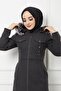 WOMEN'S FULL-Length LINED HOODED CUSTOM COTTON COAT - 4