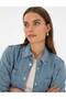 Light Blue Comfort Fit Jean Shirt 50314086-Vr003 - 2