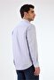 Men's Regular Fit Long Sleeve Light Blue Shirt - 3