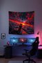 Dragon Ball Vertical Wall Hanging – Anime Themed Quality Fabric, Room Decor Tapestry Wall Tapestry - 3