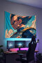 Dragon Ball Horizontal Wall Covering – Anime Themed Quality Fabric, Room Decor Tapestry Wall Carpet - 4