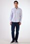 Men's Regular Fit Long Sleeve Light Blue Shirt