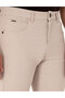 Beige Slim Fit Canvas Trousers 50310857-Vr011 - 5