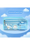 Sanrio Cinnamoroll Kawaii Blue Pencil Case – High Capacity Multi-Eye Pen Holder