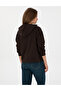 Brown Comfort Fit Zippered Sweatshirt 50314965-Vr029 - 5