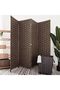 4-Panel Room Dividers and Folding Privacy Screens Partition Walls for Bedroom Rattan Screen Di