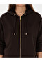 Brown Comfort Fit Zippered Sweatshirt 50314965-Vr029 - 6