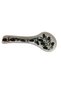 Handmade Olive Branch Patterned Ceramic Spoon Holder - 4