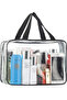 Vacation, Beach, Cosmetics, Make-up Care Bag Set, Transparent Waterproof, 3 Pieces Bag - 6