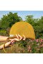 Handmade Knitted Cord Rope Portfolio & Clutch Bag – Golden Yellow - 4