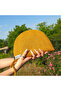 Handmade Knitted Cord Rope Portfolio & Clutch Bag – Golden Yellow - 5
