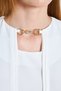 Women's Round Neck Sleeveless Blouse with Metal Accessories - Multiple Color Options - 4