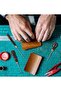 Wood Handle We, Leather Punching Hand Tool, Metal Tip We, Stainless We - 8