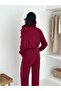 Piped Detail Wide-Leg Modal Fabric Tracksuit Set - 8