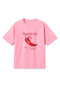 Pink Oversize Unisex Be Hot Hot Pepper Printed T-Shirt T-Shirt