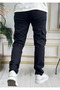 Men's Jeans Panyalon Cargo Pocket High Waist Dume Zipper Flexible Lycra Comando - 3