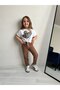 Love Written Belly Tie Tshirt and Gabardine Pants - 3