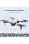 E88 Foldable Drone with 8K HD Dual Camera, Obstacle Avoidance, Altitude Hold, and Compact Design - 8