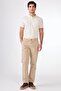 Men's Regular Fit Mink Trousers