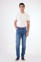 Men's Slim Fit Light Blue Jean - 4