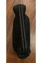 D.M.K. Special Handmade Scholarship Raffia Women's Black Handbag