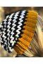 Handmade Knitted Beanie – Winter Warm Women Men Unisex Hat Comfortable Daily Use - 3