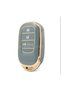 Honda New Fe1 Civic Crv Hrv Accord Smart Nano Key Case Cover Green Gold Color