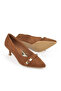 , Women's Genuine Leather Shoes 1531050Z26105005K Tan - 4