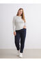Lcwaikiki Classic Green Crew Neck Striped Women's Bodysuit - 2