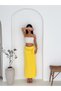 Women's Elastic Waist Comfortable Fit Long Stretch Viscosse Fabric Skirt Height 100 cm Belt Not Included - 4