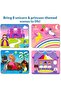 Dot It Sticker Art Activity - Unicorns & Princesses, Mess-Free Fun for Kids, 500+ Sticke - 8