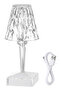 Acrylic Diamond Table Lamp Warm White - 5