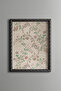 Flower Pattern - Vintage Patterned Frame