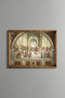 Athens School - Vintage Patterned Frame