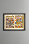Ottoman Miniature Art - Vintage Patterned Frame