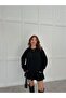 Dgn's Crocheted Mini Skirt with Crocheted Sweater with Crocheted Necklace Women's Top and Bottom Knitwear Set - 5