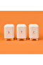 Set of 3 Galvanized Boxes - Cream - 1.5 Lt - 2