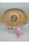 L&M Italian Verona Pink Wooden Tray - 2
