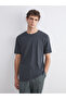 Esvab • Modern & Distinctive Zero Roba Collar Combed Cotton Men's T-Shirt