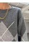 Dgn's Baklava Patterned Women's Knitwear Sweater - 4