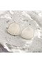 Handmade earrings Arya, white, 08 - 2