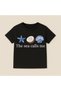 Sea Crew Neck 100% Cotton Printed Short Sleeve Children's and Teenage T-Shirt