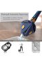 Rotatable Triangle Mop with Long Handle, Microfiber Flat Floor Mop - 3